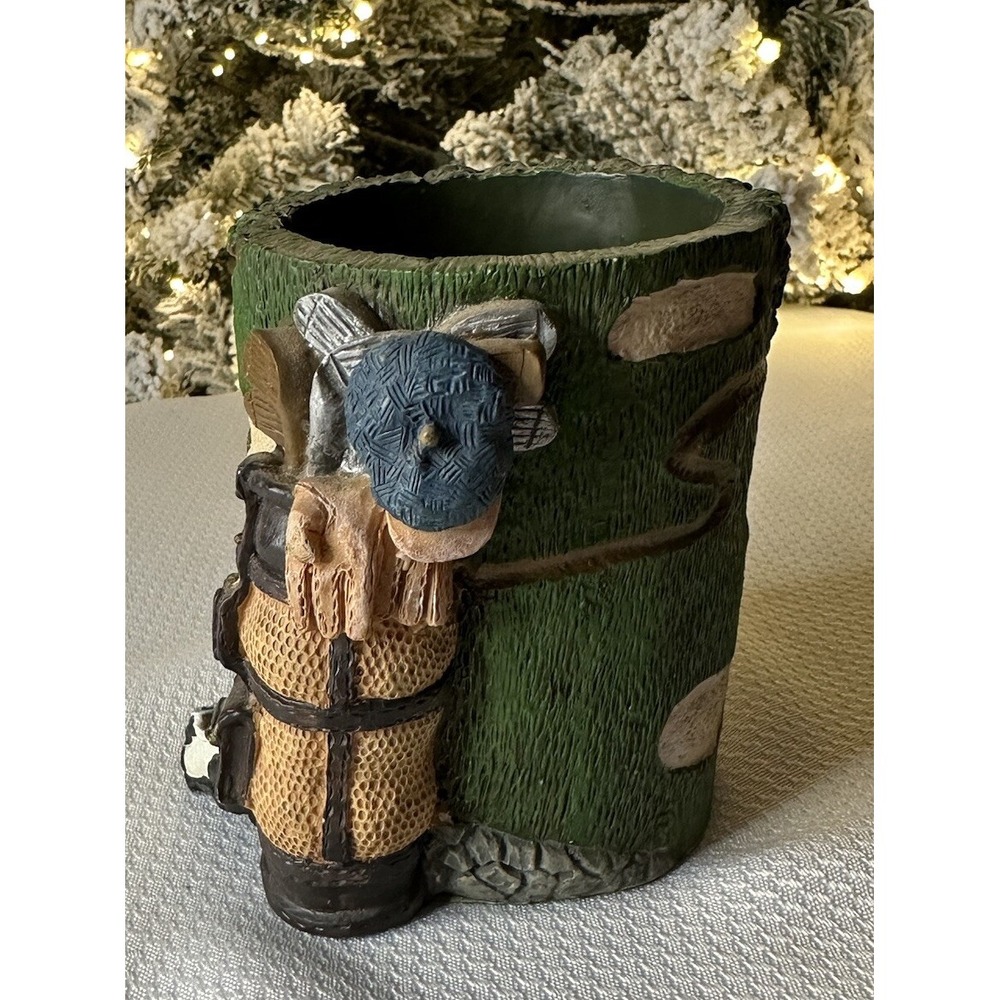 Vintage for multi-purpose The Mesquite Tree Gulf Theme cup pencil/pen holder